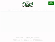 Tablet Screenshot of mtscapes.com